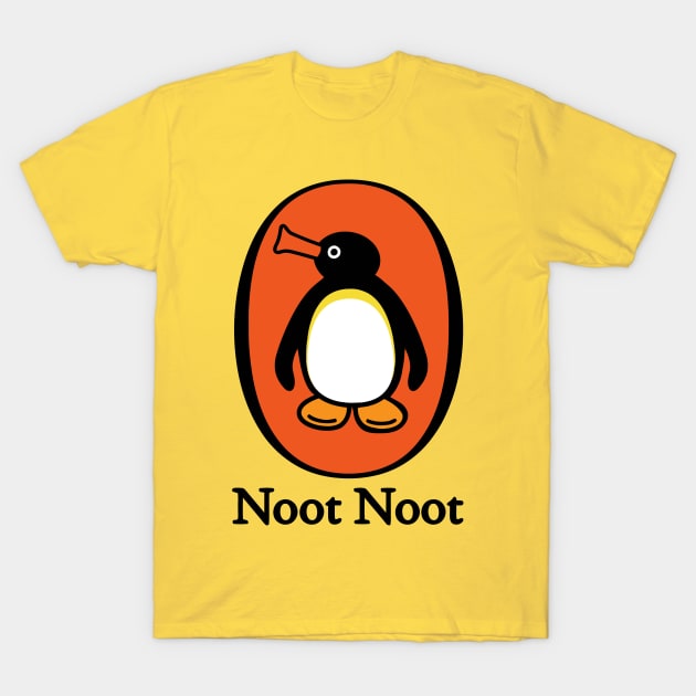 Noot Noot T-Shirt by PatrickPollardArtworks